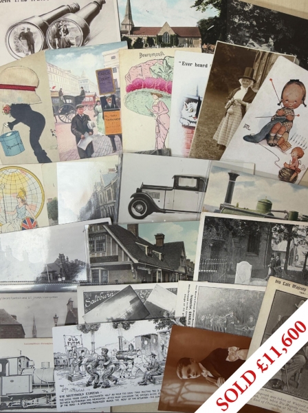 Postcard Collection Valuation Side image 2